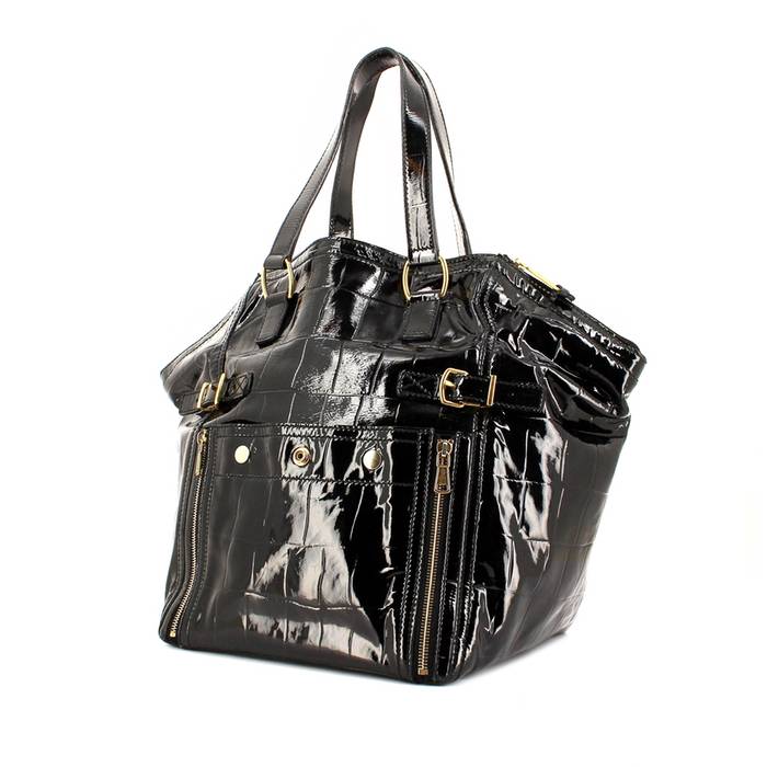 Sansa Tote Bag - CK2-30781977-8_BLACK - Faux Leather - XL