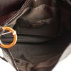 Fendi Chef handbag in foal and purple leather - Detail D3 thumbnail