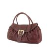 Celine Vintage Handbag in brown grained leather - 00pp thumbnail