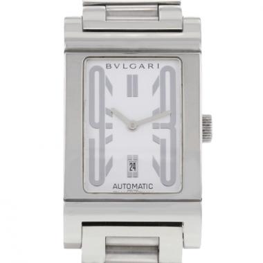 Orologio Bulgari Rettangolo in acciaio Ref :  RT45S