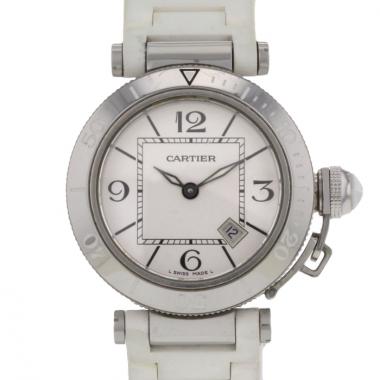 Reloj de pulsera para mujer Cartier Pasha de acero
