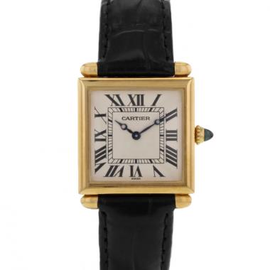 Montre Cartier Tank Obus en or jaune Ref : 1630 Vers 1990 