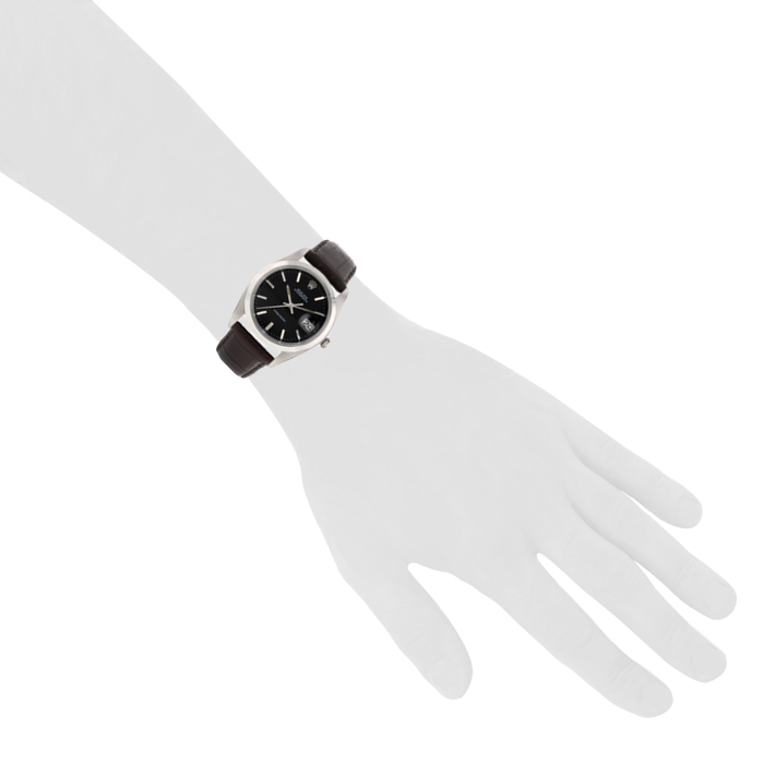 Reloj Rolex Oyster Date Precision de acero Ref : 6694 Circa 1966 - Detail D1