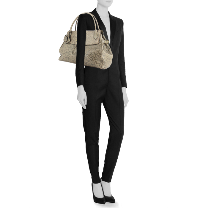 Marc Jacobs sac en cuir grainé beige - Detail D1