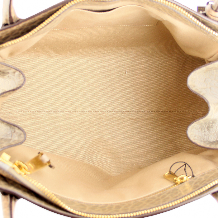 Marc Jacobs sac en cuir grainé beige - Detail D2
