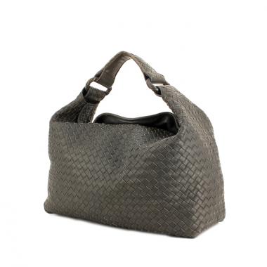 Bottega Venetta Sloane en cuero gris