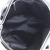 Borsa Muse modello grande in pelle verniciata nera simil coccodrillo - Detail D2 thumbnail