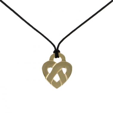 Poiray yellow gold Cœur Entrelacé large model pendant Poiray yellow gold Cœur Entrelacé large model pendant