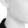 Paire de boucles d'oreilles Dinh Van Maillons en or jaune - Detail D1 thumbnail