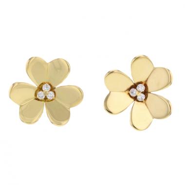 Orecchini Van Cleef &amp; Arpels Frivole in oro giallo