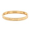 Van Cleef & Arpels Perlée rigid bracelet in pink gold - 00pp thumbnail