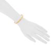 Van Cleef & Arpels Perlée rigid bracelet in pink gold - Detail D1 thumbnail