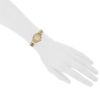 Reloj Hermes Clipper - Wristlet Watch de oro y acero Ref :  Clipper - Wristlet Watch Circa  1990 - Detail D1 thumbnail