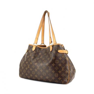 Louis Vuitton Batignolles en toile monogram et cuir naturel