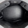 Hermès Haut à Courroies 50 cm travel bag in black and brown leather - Detail D2 thumbnail