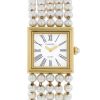 Chanel Mademoiselle in yellow gold lady's watch and pearls Circa 1990 - 00pp thumbnail
