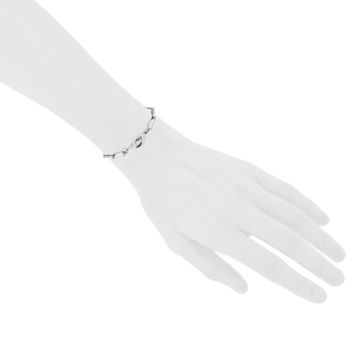 Bracciale Dinh Van Menottes in oro bianco - Detail D1
