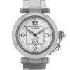 Cartier Pasha wristwatch in stainless steel - 00pp thumbnail