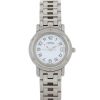 Hermes Clipper lady's wristwatch in stainless steel Ref : CL4.210 Circa 2000  - 00pp thumbnail
