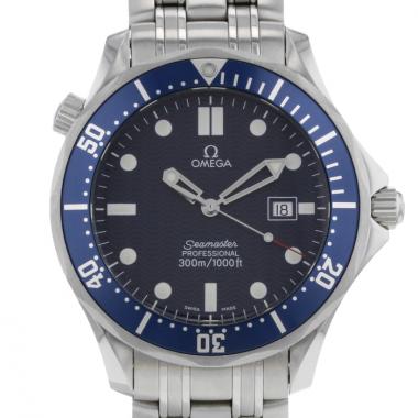 Omega seamaster in stainless steel blue dial Circa 2010