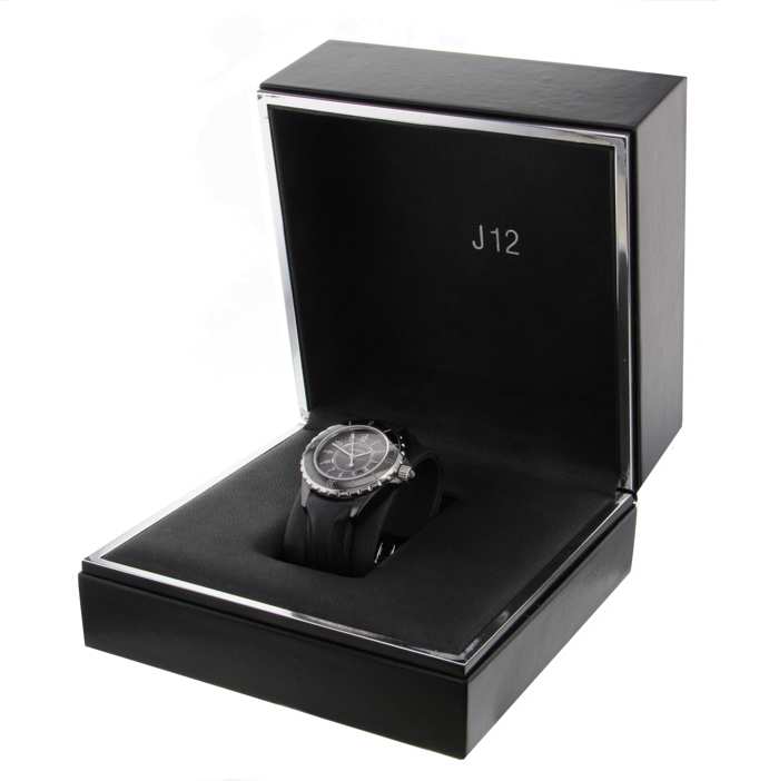 Reloj Chanel J12 de cerámica noire - Detail D2