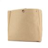 Hermes Herbag shoulder bag in beige canvas and natural leather - Detail D3 thumbnail