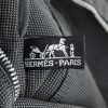 Sac cabas Hermes Toto Bag - Shop Bag en toile grise  - Detail D3 thumbnail