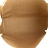 Shopping bag Herbag in tela beige e pelle naturale - Detail D4 thumbnail