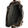 Fendi handbag in brown and black leather - Detail D2 thumbnail