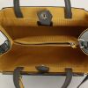 Handbag in grey and yellow leather - Detail D3 thumbnail