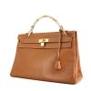 Hermes Kelly 40 cm handbag in gold Courchevel leather - 00pp thumbnail