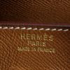 Bolso de mano Hermes Haut à Courroies en cuero epsom color oro - Detail D3 thumbnail