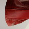 Borsa a spalla Louis Vuitton Sac d'épaule in pelle Epi rossa - Detail D5 thumbnail
