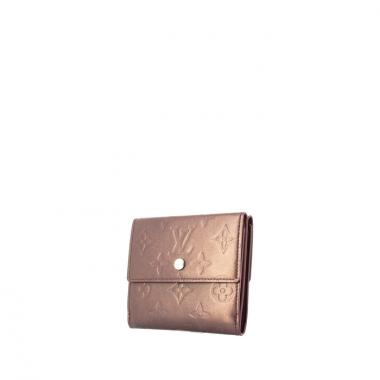 Portafogli Louis Vuitton Elise in pelle monogram viola