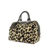 Louis Vuitton handbag in printed patern canvas and black leather - 00pp thumbnail