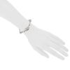 Hermès silver Farandole bracelet - Detail D1 thumbnail