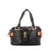 Chloé Handbag in black and brown leather - 360 thumbnail