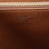 Louis Vuitton Malesherbes in monogram canvas and brown leather - Detail D3 thumbnail