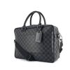 Louis Vuitton Icare in grey damier canvas and black leather  - 00pp thumbnail