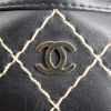 Chanel Grand Shopping Handbag in black quilted leather - Detail D3 thumbnail