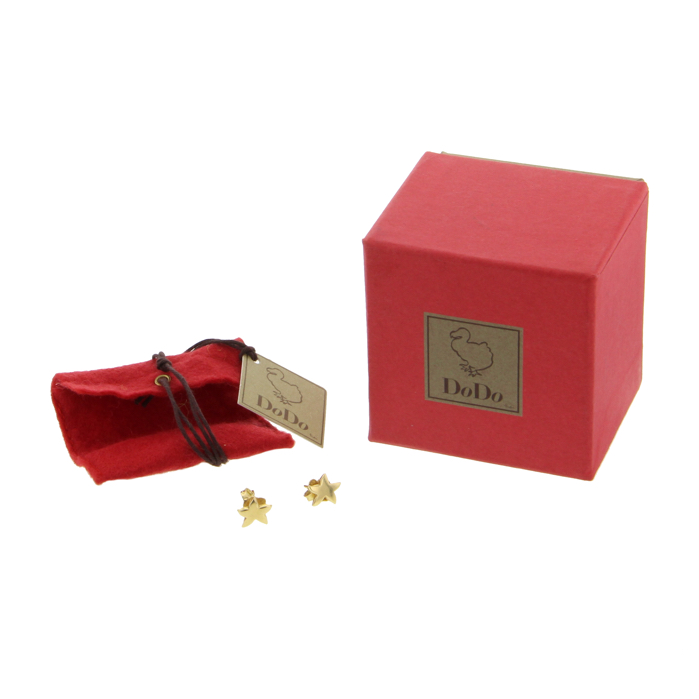 Pomellato yellow gold Star earrings - Detail D2