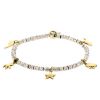 Pomellato silver Dodo bracelet with yellow gold charms - 00pp thumbnail