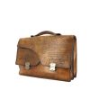 Briefcase in brown leather - 00pp thumbnail