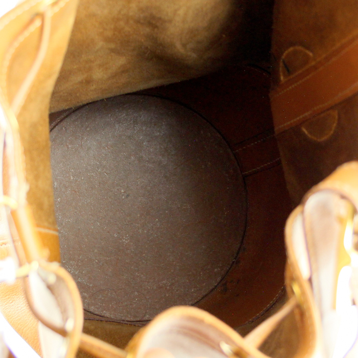 Shopping bag in pelle gold - Detail D2