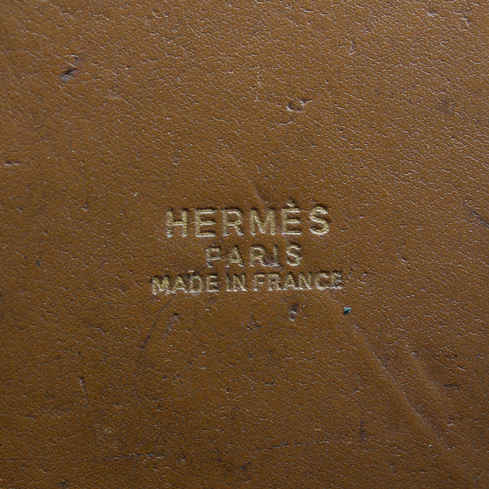 Shopping bag in gold leather - Detail D3