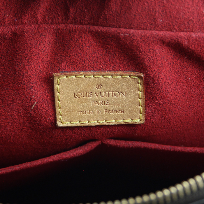 Bolso de mano Louis Vuitton Multipli Cité en lona Monogram cuero natural - Detail D3