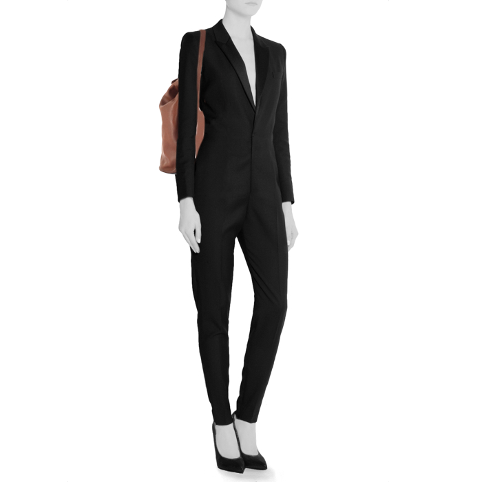 Zaino in pelle marrone - Detail D1