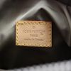 Louis Vuitton Shoulder Bag in grey canvas and natural leather - Detail D3 thumbnail