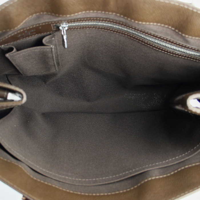 Louis Vuitton Bag in brown leather - Detail D2