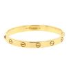 Cartier bracelet Love en or jaune - 00pp thumbnail